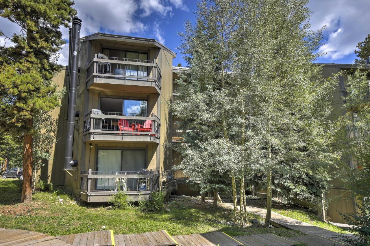 Breckenridge Condo With Balcony Walk To Ski Resort Εξωτερικό φωτογραφία