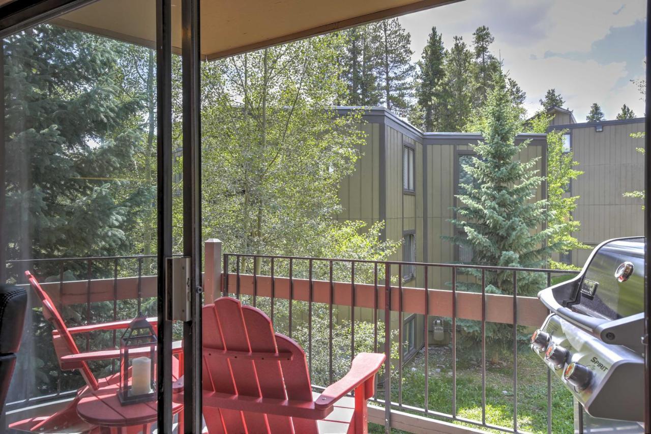 Breckenridge Condo With Balcony Walk To Ski Resort Εξωτερικό φωτογραφία