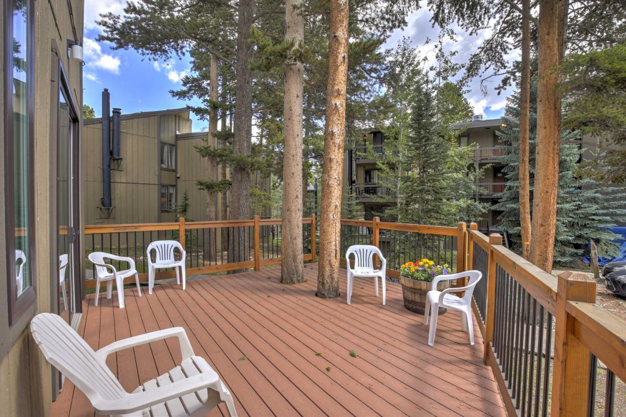 Breckenridge Condo With Balcony Walk To Ski Resort Εξωτερικό φωτογραφία